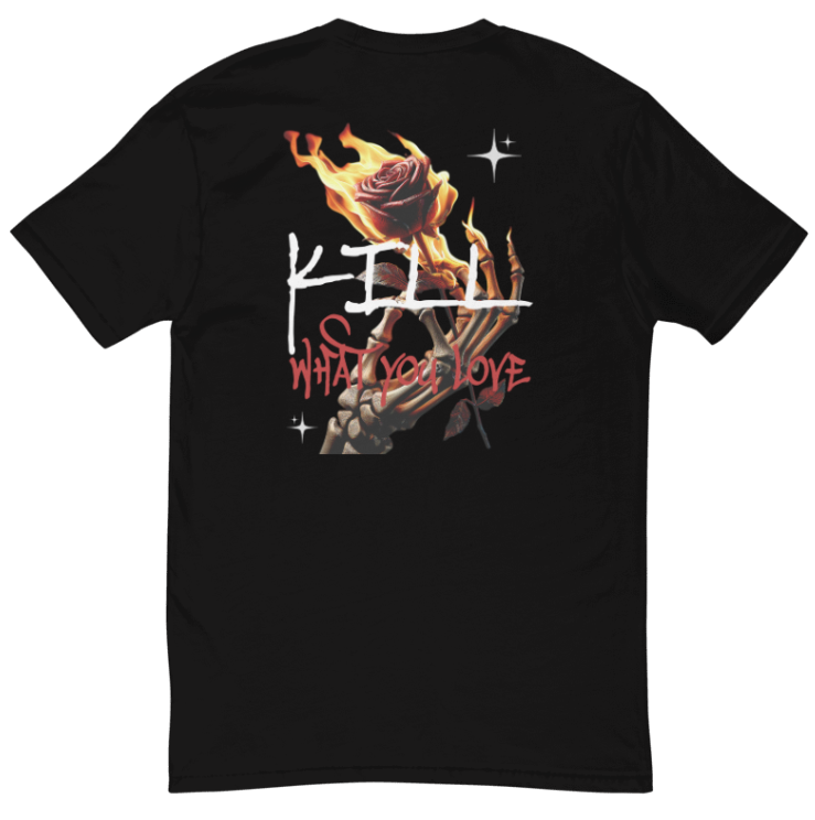 "Love Kills" Fitted-T