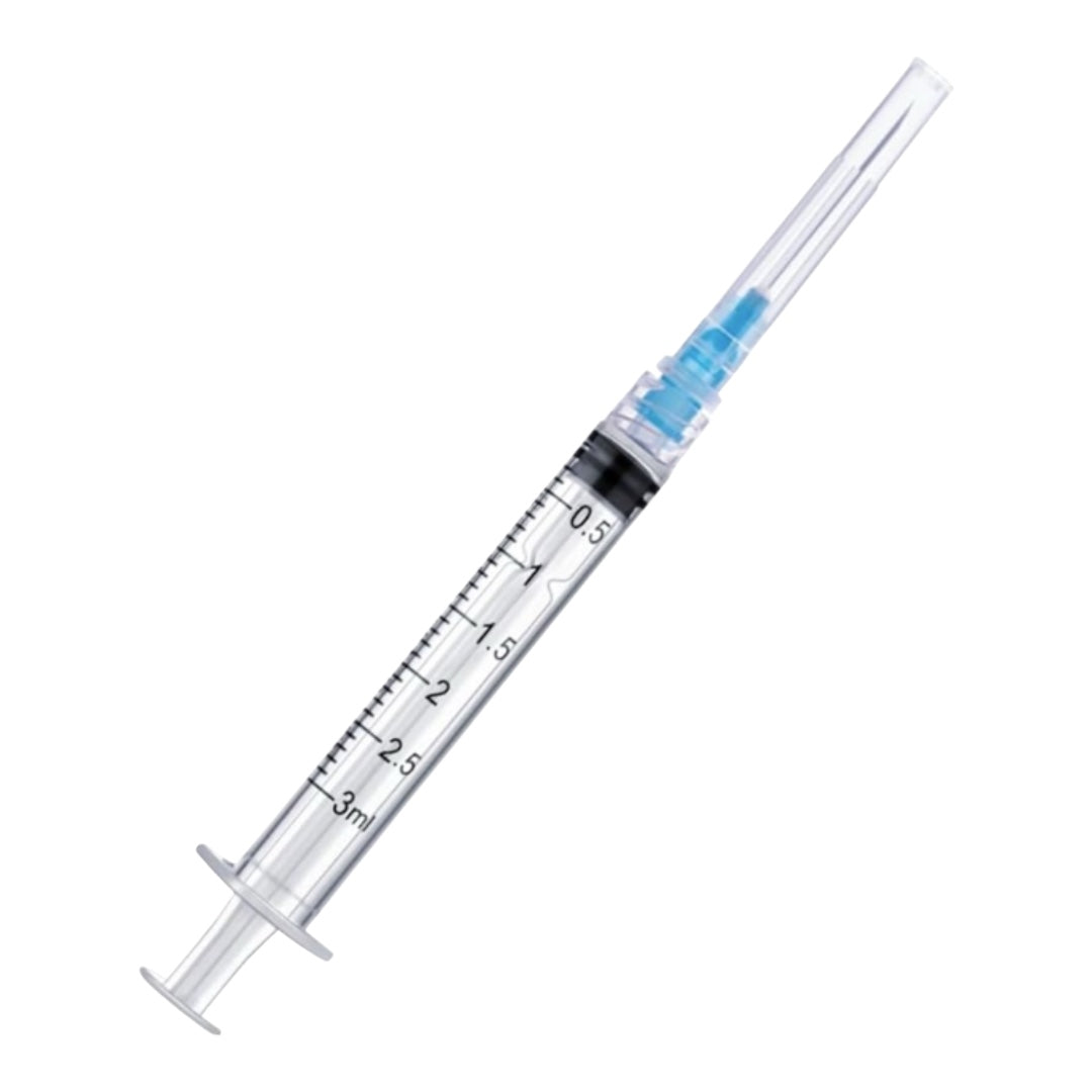 Syringes w/ needle (luer lock)